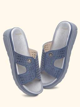 Yoho - Sdl 111 Blue Sandals