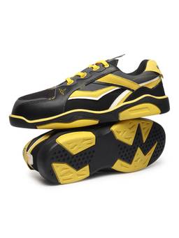 Yoho - Men Stealth Yellow-Black Sneakers