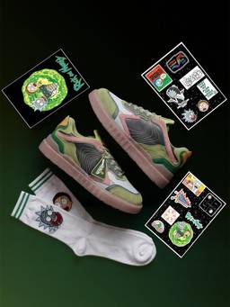Yoho - Rick And Morty Inspired Sneakers