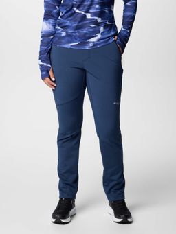 Columbia - Navy Blue Solid Slim Trackpant