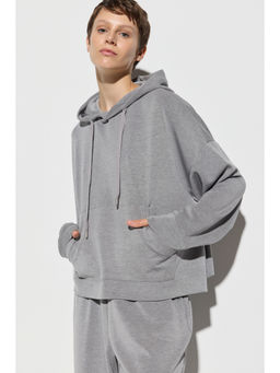 No Matter What - Grey Soft Touch Modal Hoodie