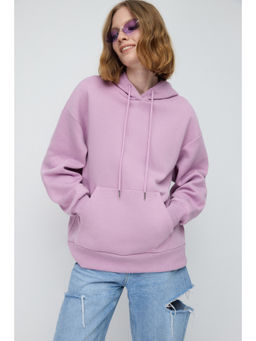 No Matter What - Mauve Classic Kangaroo Pocket Hoodie