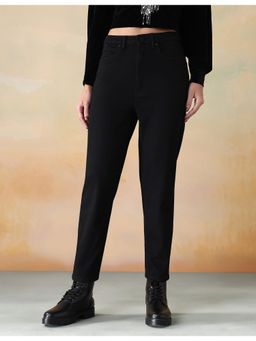 Flying Machine - Women Blue Cotton Solid Slim Jeans