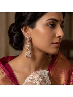 MINAKI - Sabya Fusion Pink Dangler