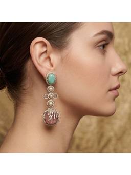 MINAKI - Sabya Fusion Green Dangler