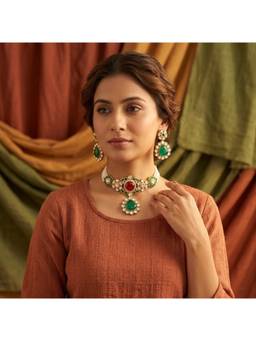 MINAKI - Sabya Suhasini Jewellery Choker Set