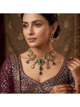 MINAKI - Sabya Jewellery Set