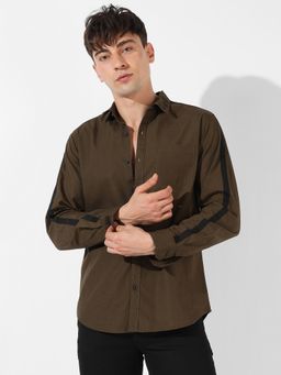 Campus Sutra - Men Self Design Casual Multicolor Shirt