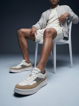 CULT - Men'S Duostride Beige Sneakers