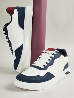 max - Men Contrast Overlay Sneakers