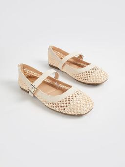 max - Women Knit Mary Janes Ballerina