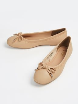 max - Women Bow Trim Ballerina