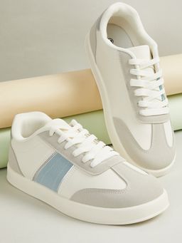 max - Women Contrast Overlay Sneakers