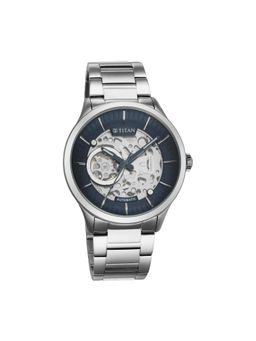 Titan - 90140SM01 - Blue Dial Analog Watch for Men