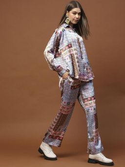 Sera - Satin Printed Co-Ord (Set of 2)