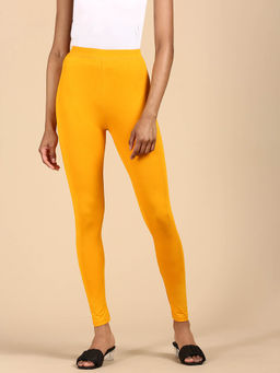 De Moza - Women Leggings Dark Yellow