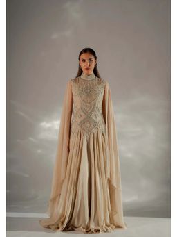 Jade by Ashima - Gold Women Dress