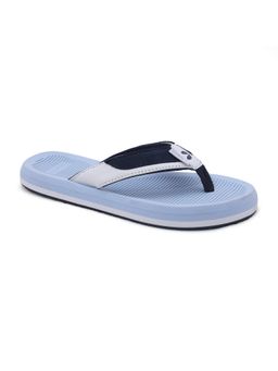 Chupps - Men Blue Gridlock Flipflops
