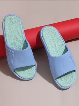 Chupps - Women Blue Nova Sliders