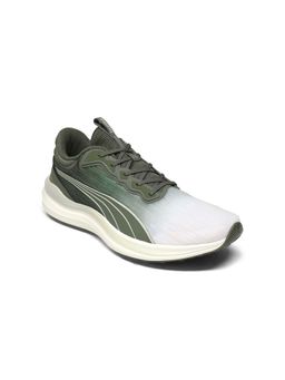 Puma - Men White UltraFlux Lite Lightweight Running Shoes