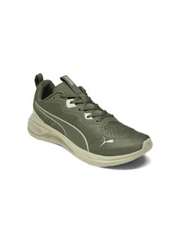 Puma - Men Green Scorch Whizz FusionComfort Running Shoes