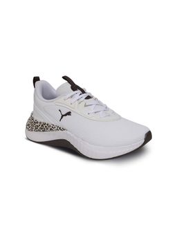 Puma - Women White Softride Sera Animal Print Running Shoes