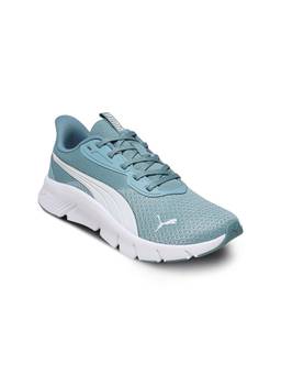 Puma - Unisex Blue FlexFocus Lite Modern Knit Running Shoes