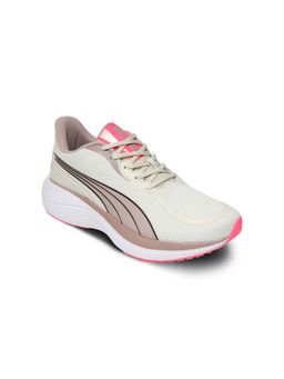 Puma - Unisex Off White RapidRise High-Rebound Running Shoes