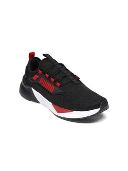 Puma - Unisex Black Retaliate 3 Lightweight Running Shoes