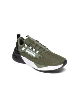 Puma - Unisex Olive Retaliate 3 Lightweight Running Shoes