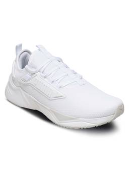 Puma - Unisex White Retaliate 3 Lightweight Running Shoes