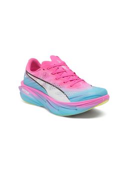 Puma - Women Pink Deviate NITRO Elite 4 Running Shoes