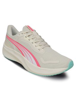 Puma - Unisex Off White Pounce Lite Ultra-light Running Shoes