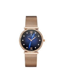 Jacques Du Manior - Cocktail Swiss Made Analogue Blue Round Dial Womens Watch- Sormi.01