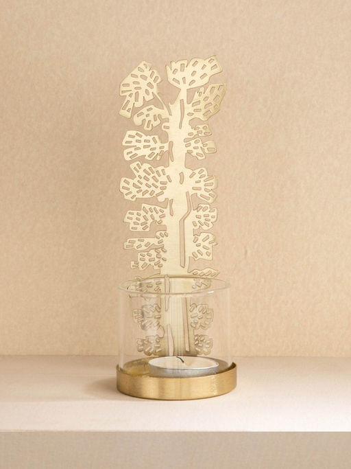 Freedom Tree Sabar Handcrafted Tealight Candle Votive Holder