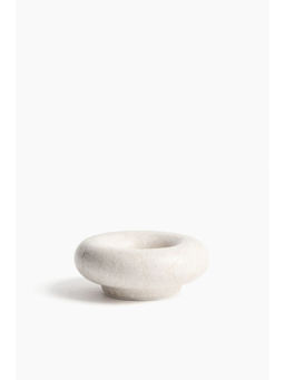 H&M - Beige Marble Tealight Holder