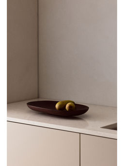 H&M - Brown Wooden Serving Plate