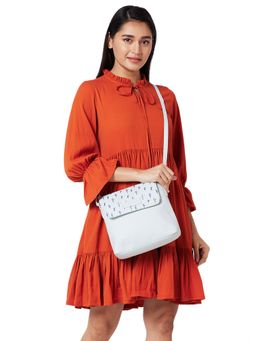 Caprese - Pansa Flap Small Light Blue Sling Bag