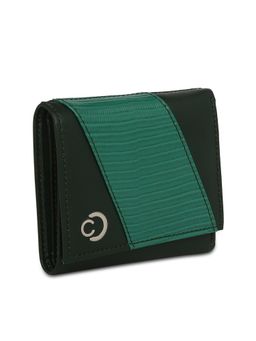 Caprese - Zoey Small Trifold Bottle Green Wallet