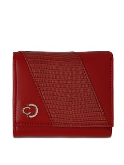 Caprese - Zoey Small Trifold Maroon Wallet