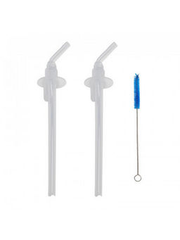 Dr. Brown's - Insulated Straw Cup Replacement Kit, Transparent (Set of 3)