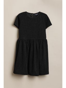 Allen Solly - Girls Black Knee Length Party Dress