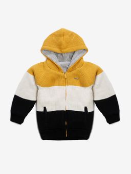 Yellow Apple - Stylish Winter Wear Hoodie For Girls -Mustard