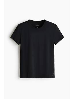 H&M MOVE - Women Black Sports T-shirt with Dry Move