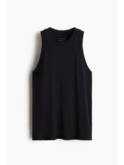 H&M - Women Black Regular Fit Sports vest top with Dry Move