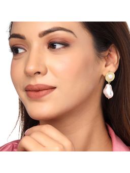 Yellow Chimes - Contemporary Drop Earrings