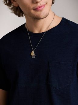 Fossil - Men Drew Two Tone Necklace JF04850998