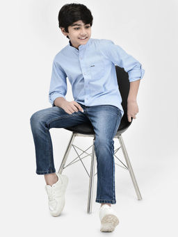 CRIMSOUNE CLUB - Boys Blue Shirt