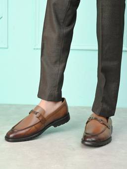 Pelle Albero - Men Brown Colour Leather Loafers