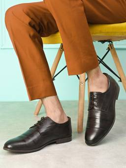 Pelle Albero - Men Brown Colour Leather Derbies